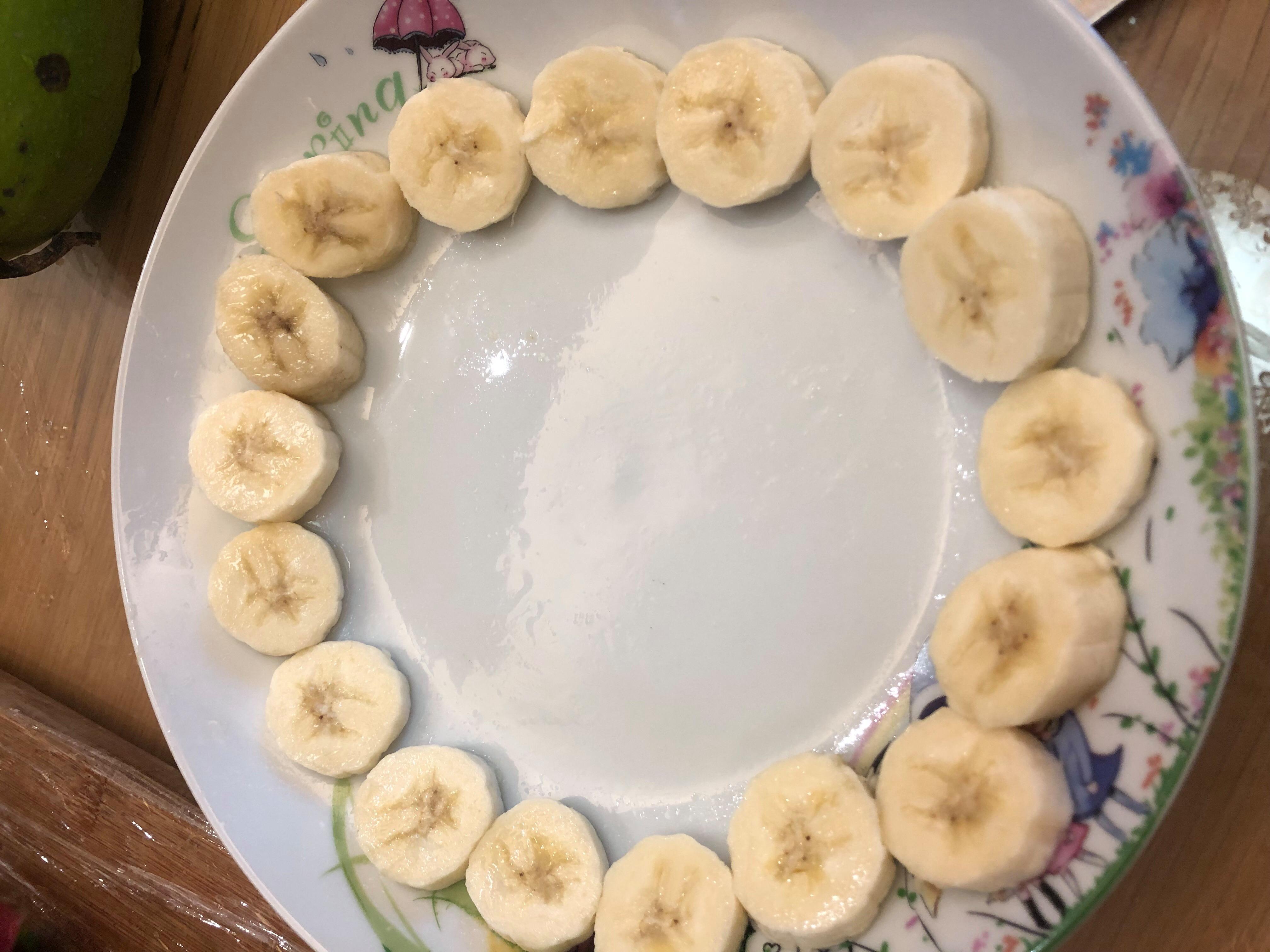 香蕉摆盘