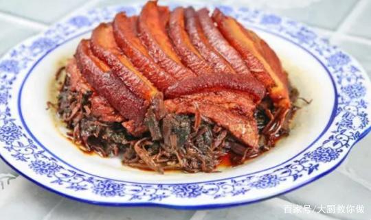 梅菜扣肉的做法视频