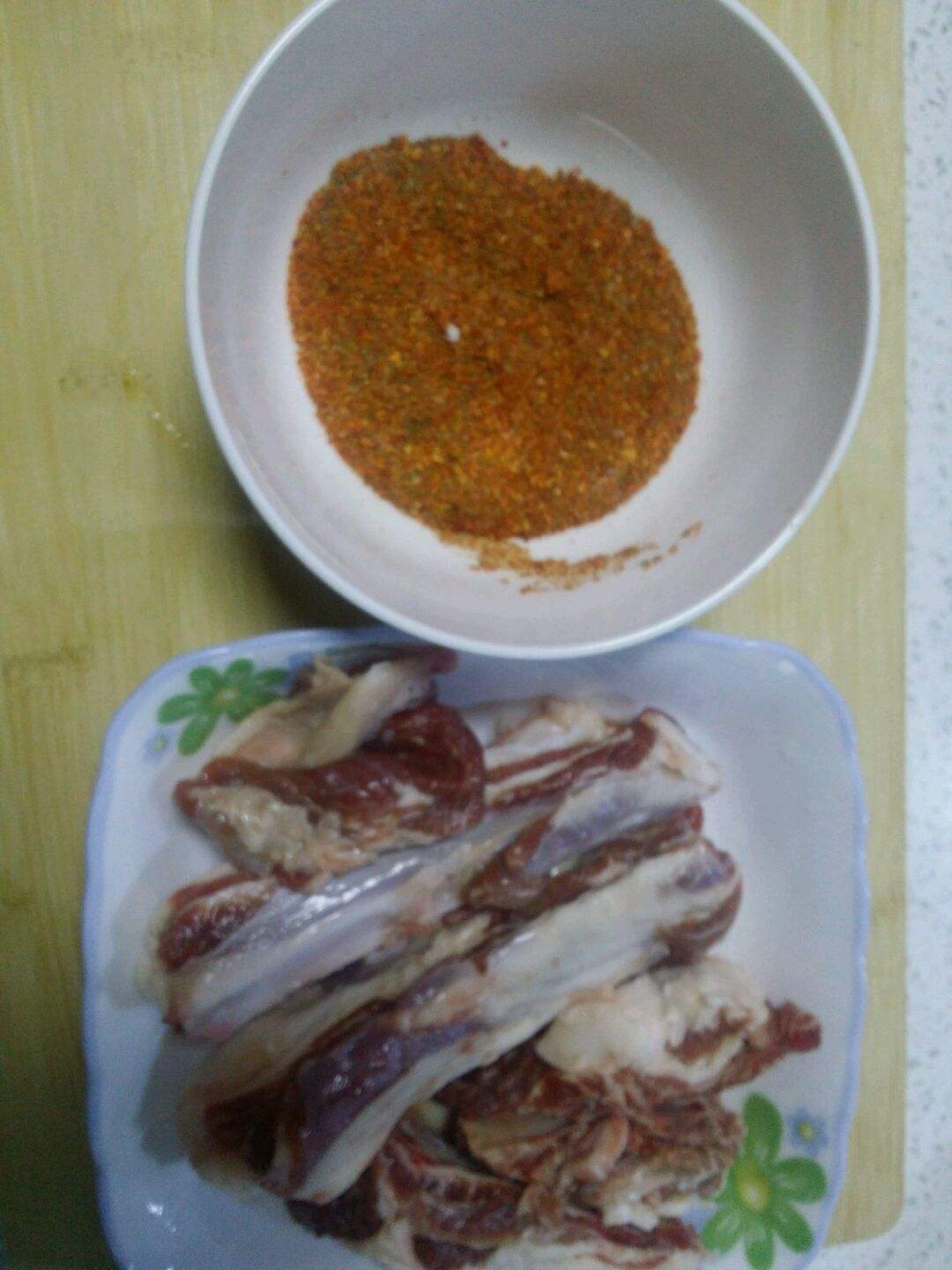 微波炉烤羊肉的做法