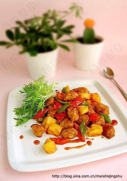 菠萝古老肉的做法