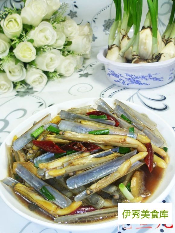 大竹蛏的做法