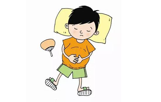 吃东西涨肚