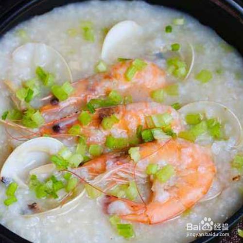 蟹虾粥的做法