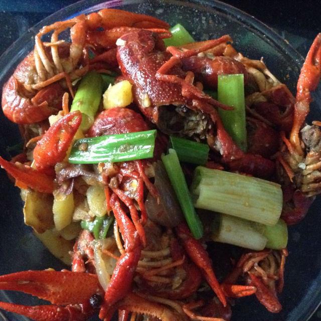 炒龙虾的做法
