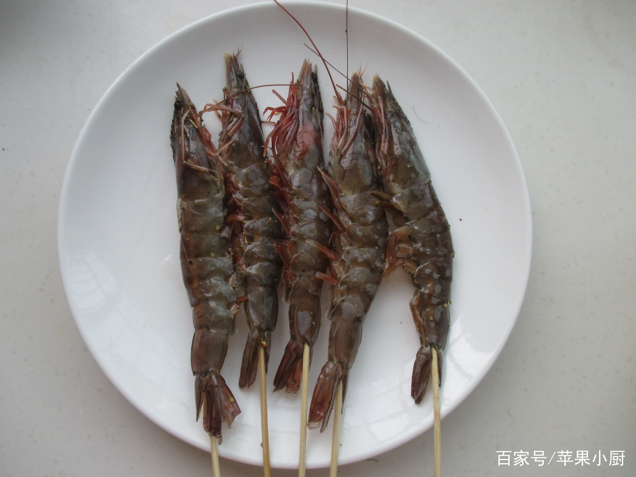 竹签虾的做法