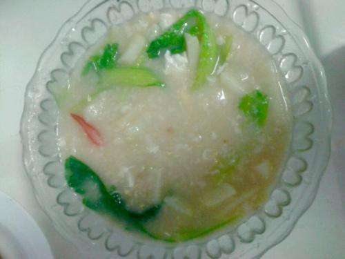 小白菜疙瘩汤的家常做法