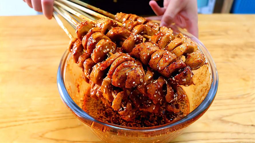 烤面筋的做法与配料
