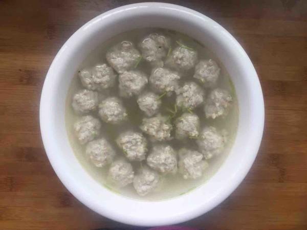 水汆丸子的做法视频