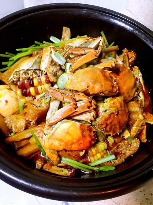 蟹肉煲做法