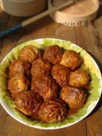 肉酿面筋做法