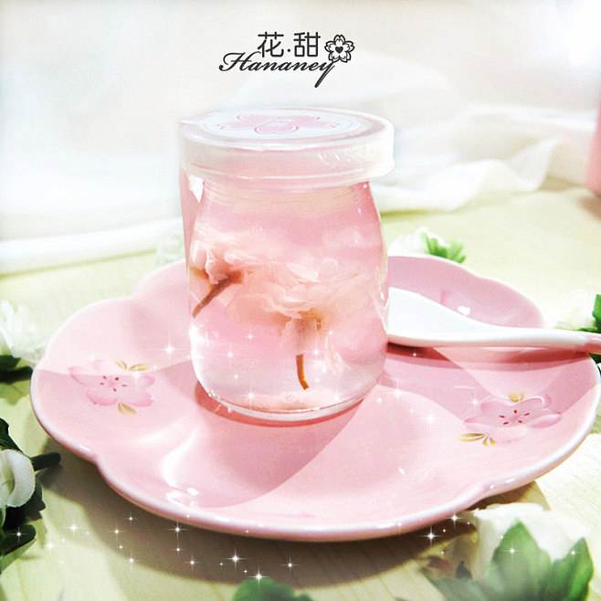 樱花果冻做法