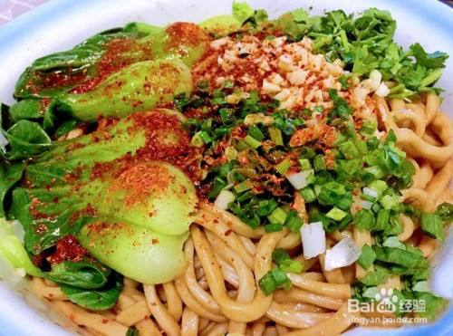 油泼面的做法