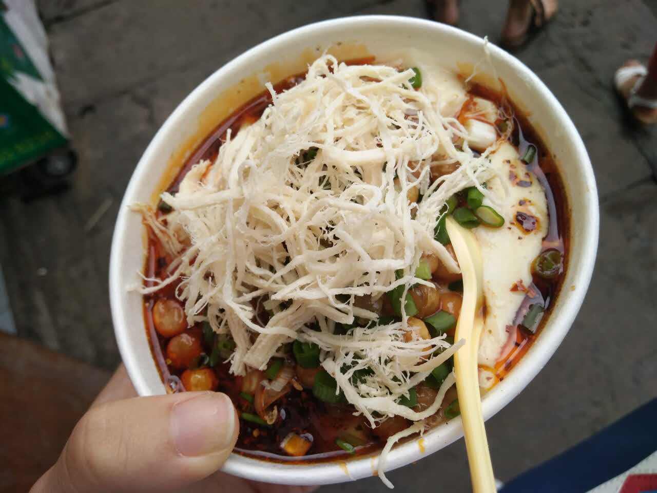 鸡丝豆腐脑的做法