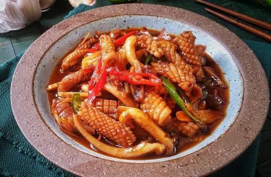 红烧小鱿鱼的做法大全