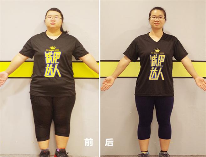运动减肥成功案例