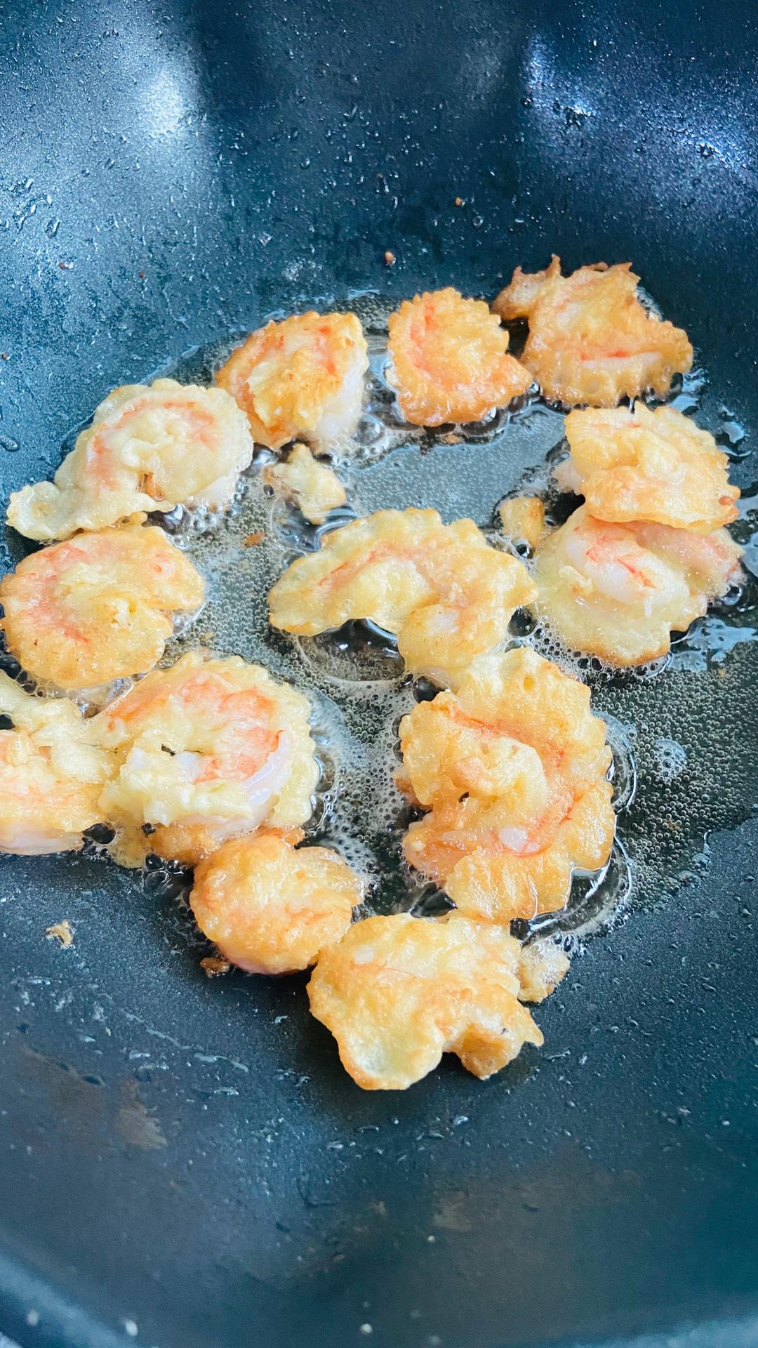 菠萝虾的做法