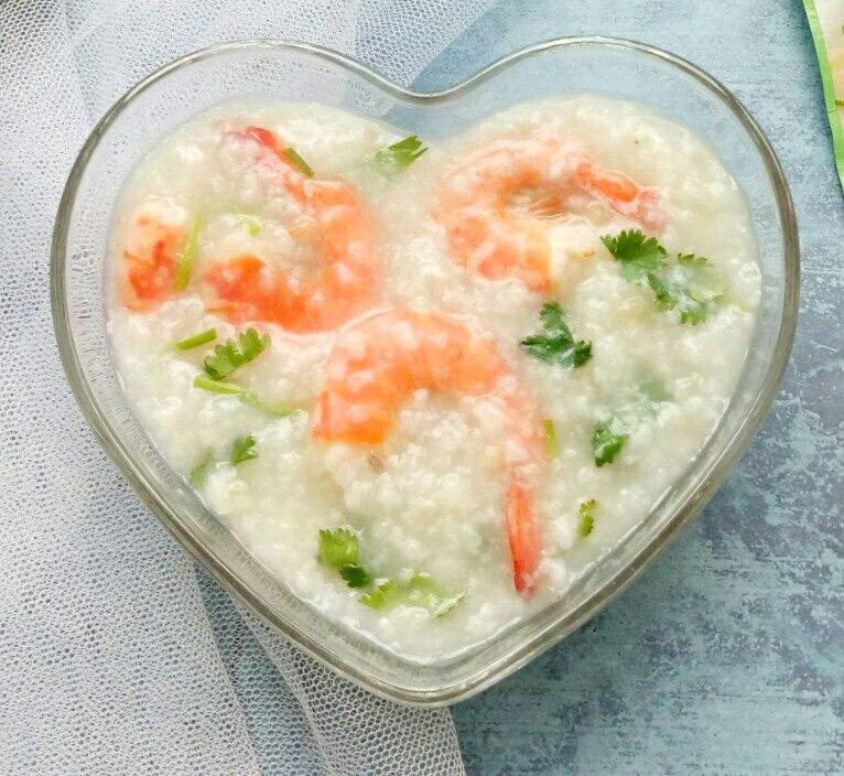 虾仁粥的做法