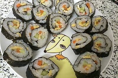 金针菇寿司的做法