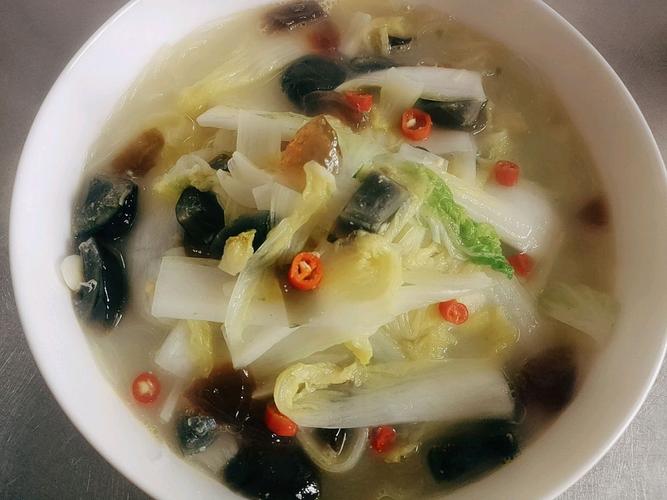 娃娃菜鸡蛋汤的做法