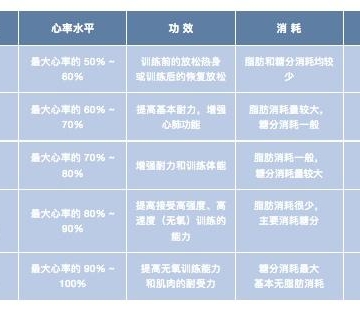 运动时心率的燃脂区间
