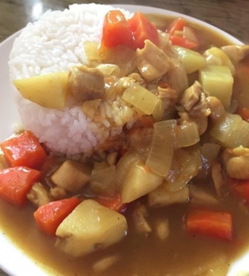 泰国咖喱饭的做法