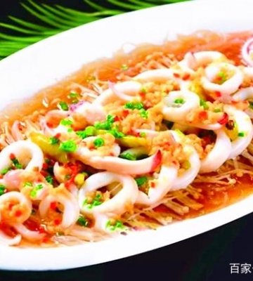 蒸鱿鱼的做法大全