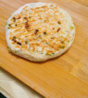 油炸葱花大饼的做法
