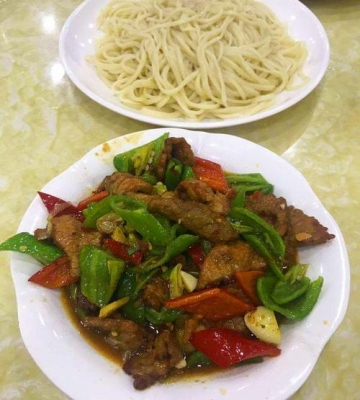 新疆过油肉拌面的做法视频