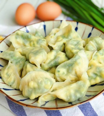 韭菜鸡蛋饺子馅的做法