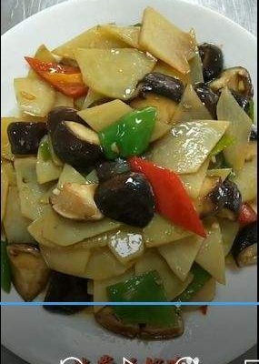 香菇白菜土豆的做法