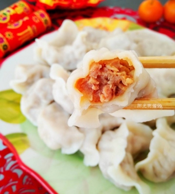 白萝卜素馅饺子的做法