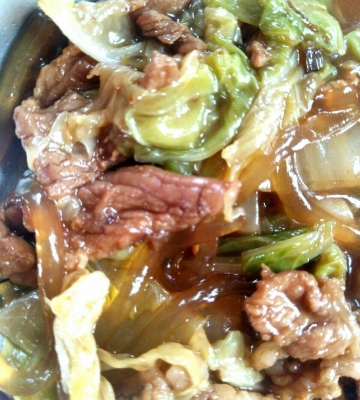 白菜炖肉的做法