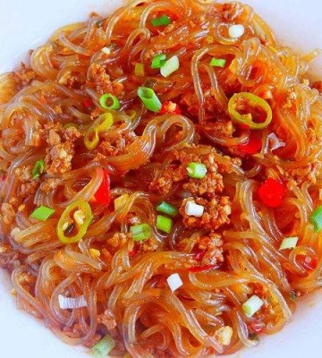 肉末粉条的做法