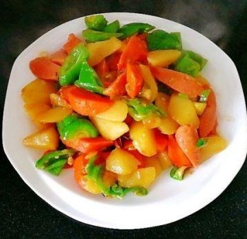 土豆火腿肠的做法大全