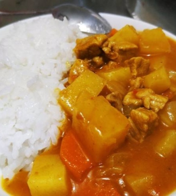 牛肉咖喱饭的做法