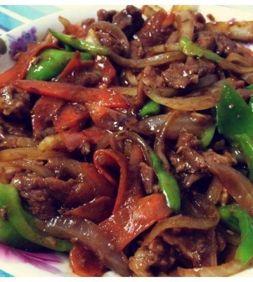 炒牛肉的做法