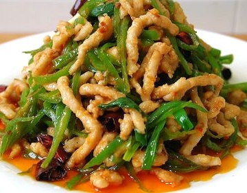 青椒肉丝做法