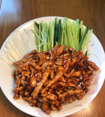 京酱肉丝的做法