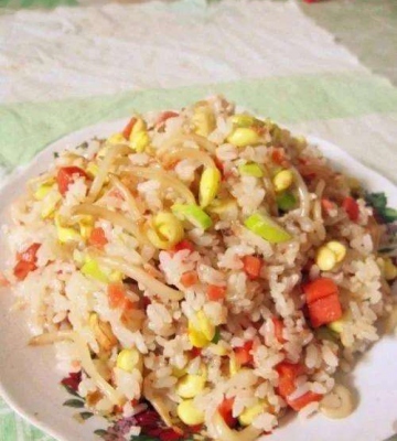 花样米饭的做法
