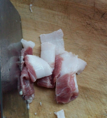 剁猪肉做法