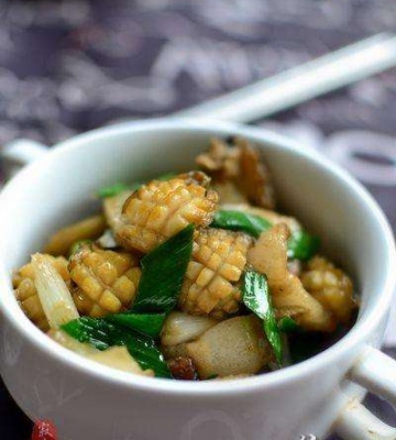 茶树菇炒鲍鱼的做法