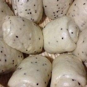 芝麻馒头的做法