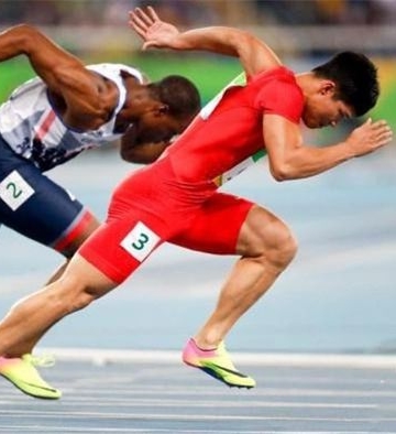 短跑运动员 肌肉