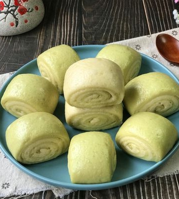 牛奶双色馒头的做法