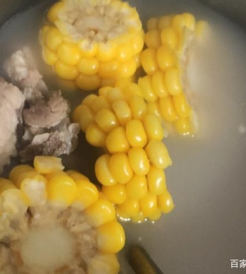 玉米骨头汤的做法大全