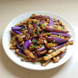 肉末茄子的做法