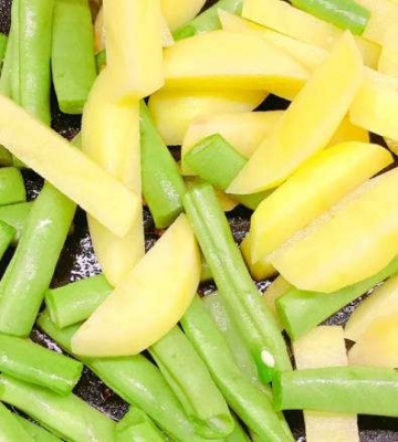 四季豆和土豆的做法