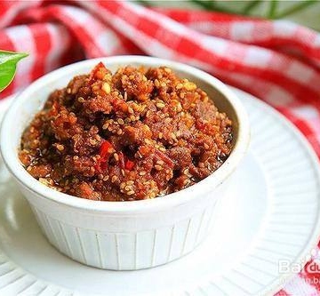 豆豉牛肉酱的做法