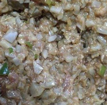 莲菜饺子馅的做法