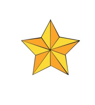 怎么教孩子画五角星